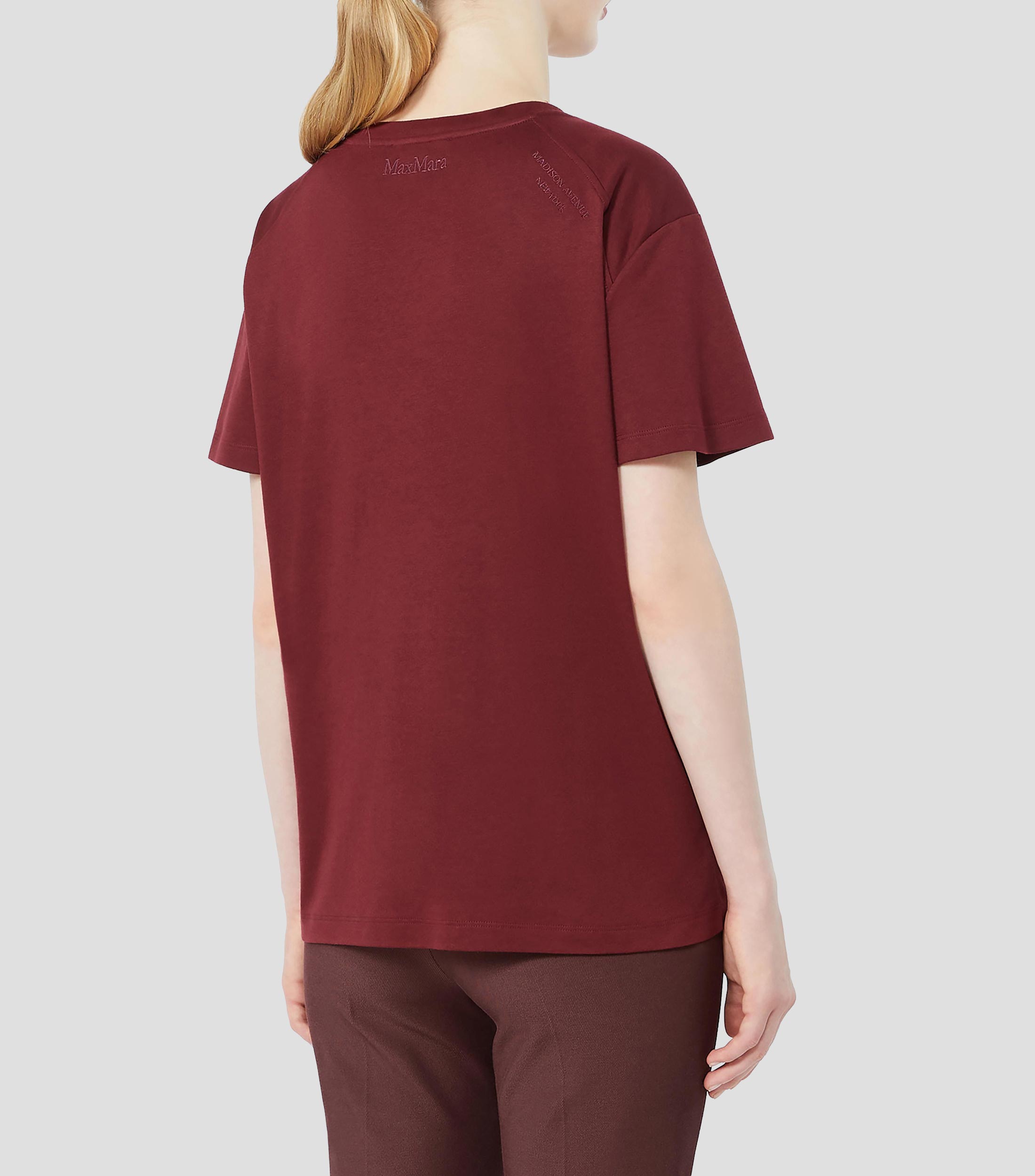 Playera cuello redondo manga corta Lisa Mujer